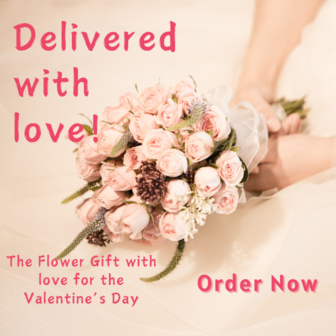 Valentine‘s Day Flower Gift