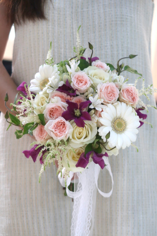 Violet Spring | Wedding Bouquet