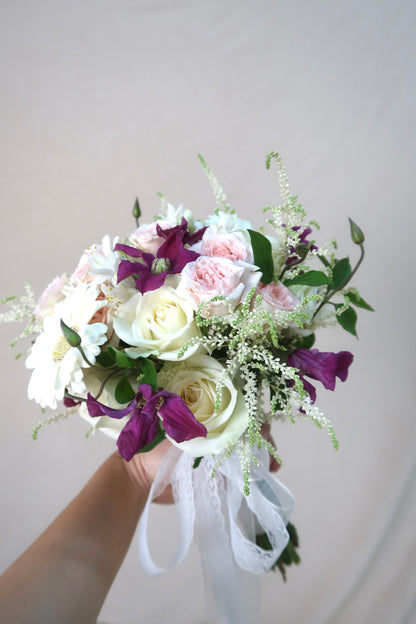 Violet Spring | Wedding Bouquet