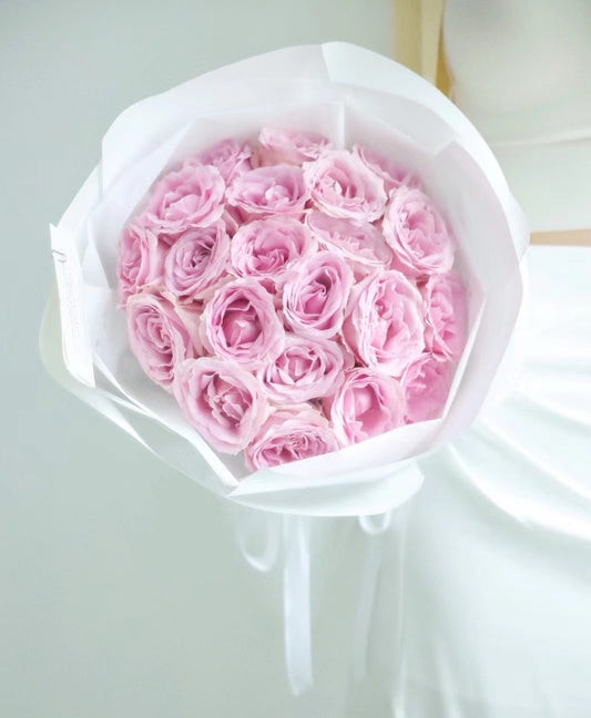 19 Ohara Roses First love in Pink | Rose Bouquet